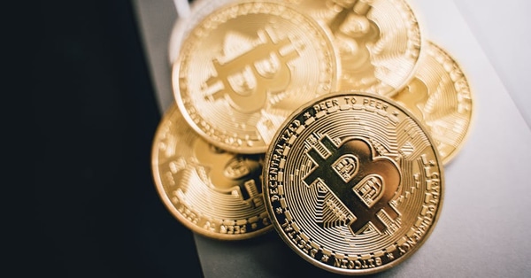 bitcoin dips before rapid concept